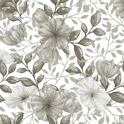 Heirloom Blooms Pattern 5 Minky Fabric