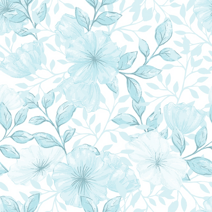 Heirloom Blooms Pattern 62 Minky Fabric