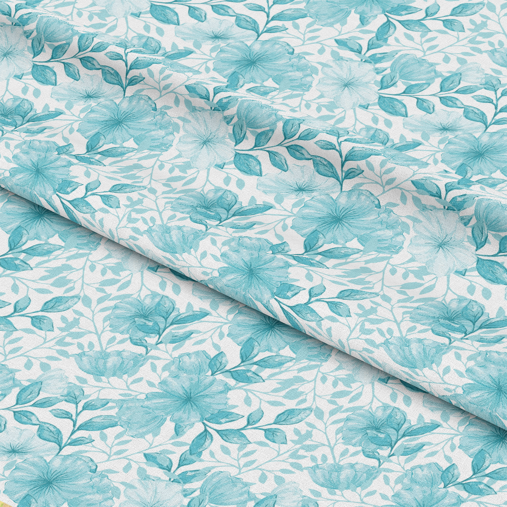 Country Flowers Pattern 63 Quilting Cotton Fabric