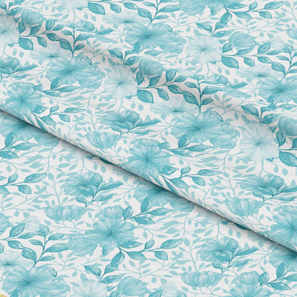 Country Flowers Pattern 63 Quilting Cotton Fabric