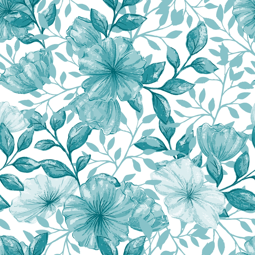 Heirloom Blooms Pattern 64 Minky Fabric