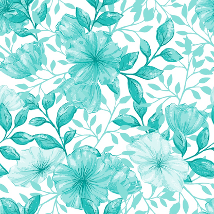 Heirloom Blooms Pattern 65 Minky Fabric