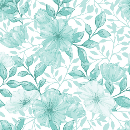 Heirloom Blooms Pattern 66 Minky Fabric