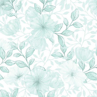 Heirloom Blooms Pattern 67 Minky Fabric