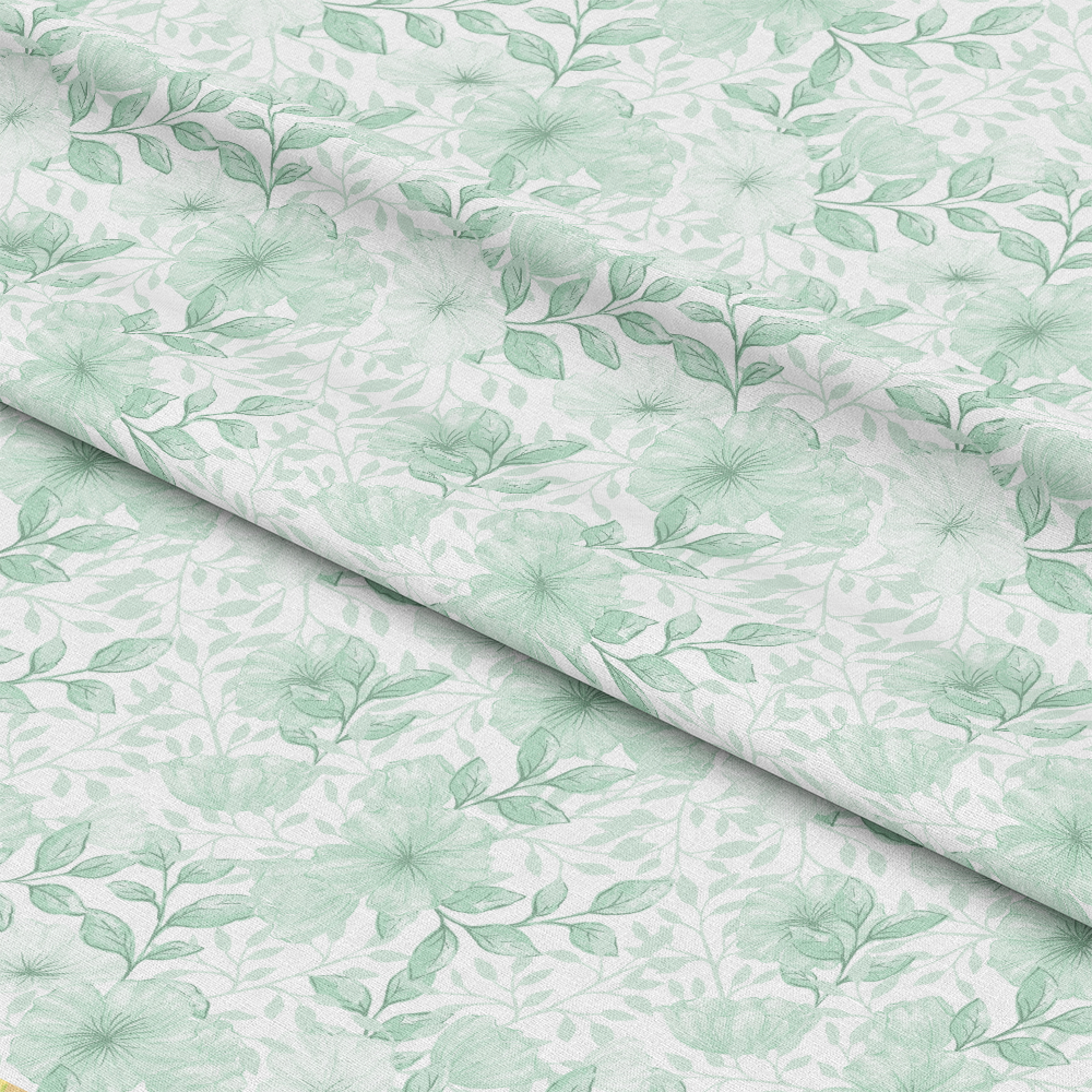 Country Flowers Pattern 68 Quilting Cotton Fabric