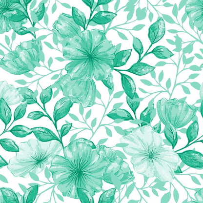Heirloom Blooms Pattern 70 Minky Fabric