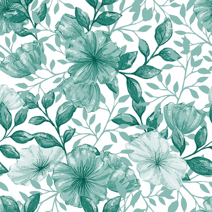 Heirloom Blooms Pattern 71 Minky Fabric