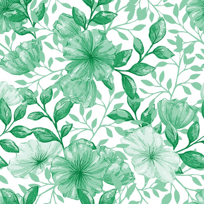 Heirloom Blooms Pattern 72 Minky Fabric