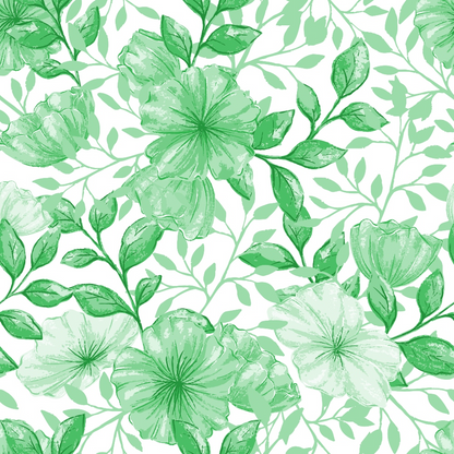 Heirloom Blooms Pattern 73 Minky Fabric
