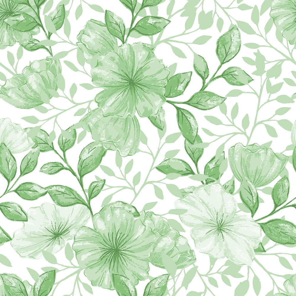 Heirloom Blooms Pattern 77 Minky Fabric