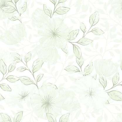 Heirloom Blooms Pattern 80 Minky Fabric