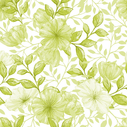 Heirloom Blooms Pattern 83 Minky Fabric