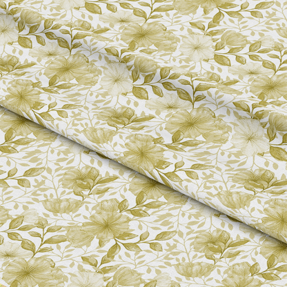 Country Flowers Pattern 85 Quilting Cotton Fabric