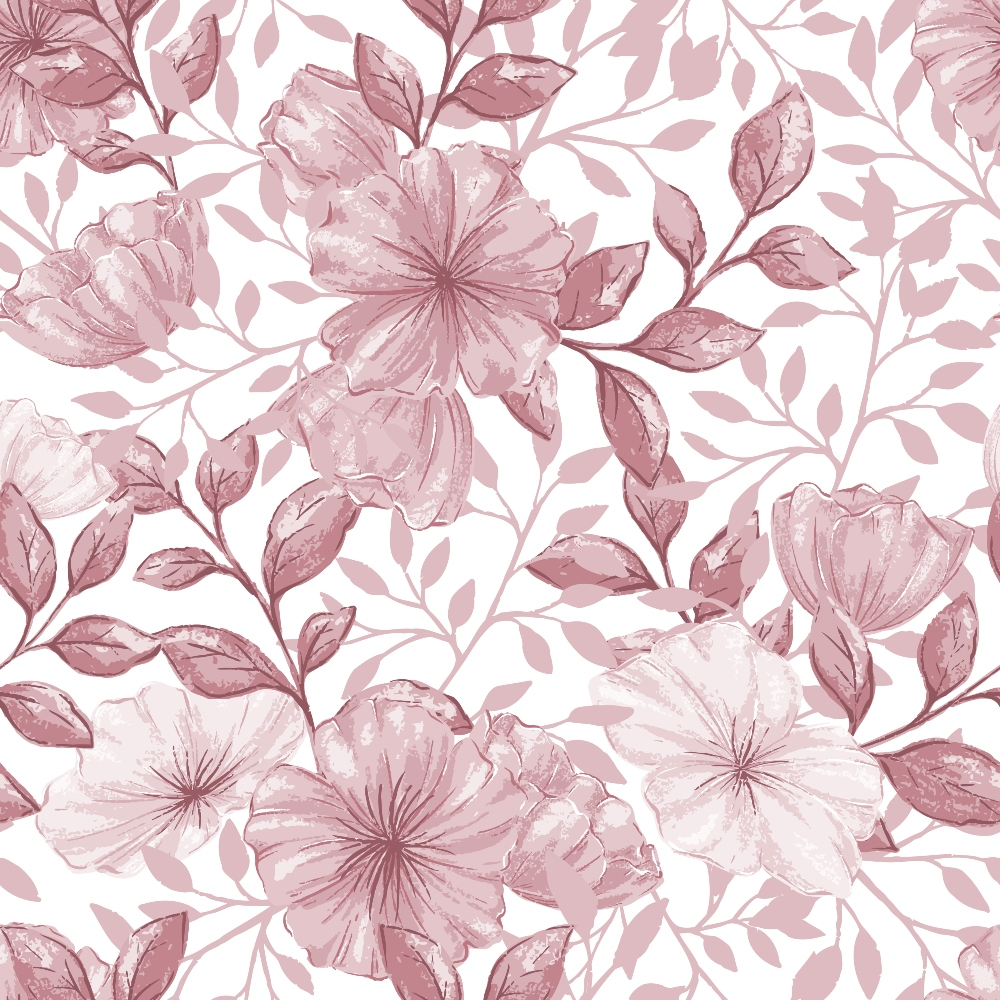 Heirloom Blooms Pattern 9 Minky Fabric