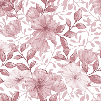 Heirloom Blooms Pattern 9 Minky Fabric