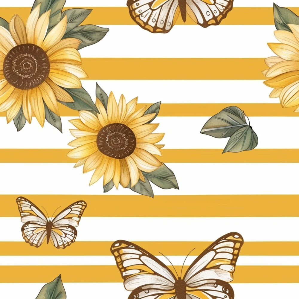 Golden Meadow Flutter Pattern 10 Minky Fabric