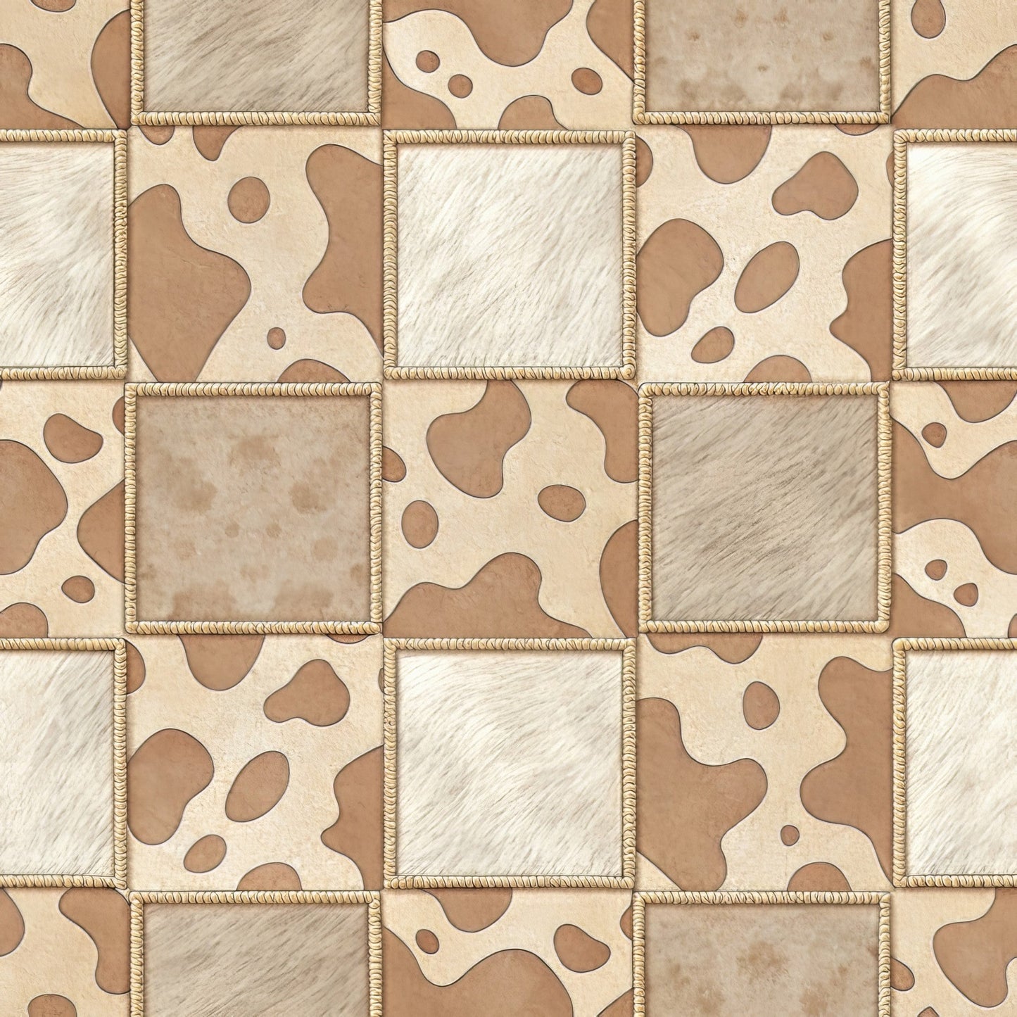 Cow Print Pattern 1 Quilting Cotton Fabric