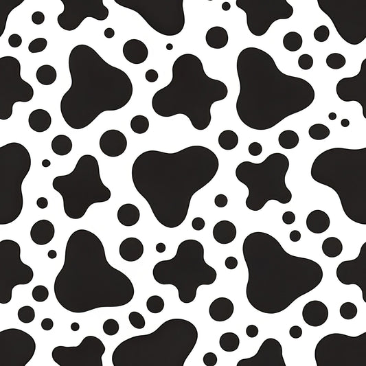 Cow Print Pattern 10 Quilting Cotton Fabric
