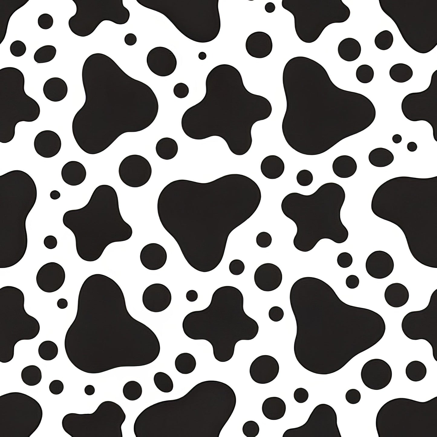 Cow Print Pattern 10 Quilting Cotton Fabric