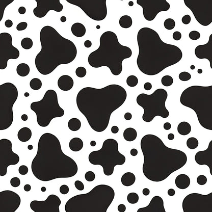 Moo Spots Pattern 10 Minky Fabric