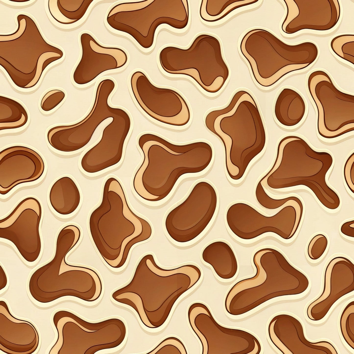 Cow Print Pattern 2 Quilting Cotton Fabric