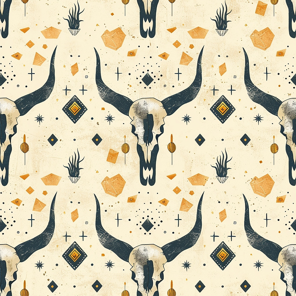 Rustic Rodeo Pattern 3 Minky Fabric