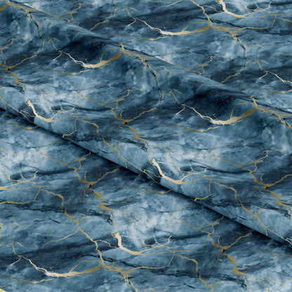 Cracked Marble Pattern 11 Quilting Cotton Fabric