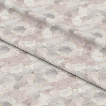 Cracked Marble Pattern 12 Quilting Cotton Fabric