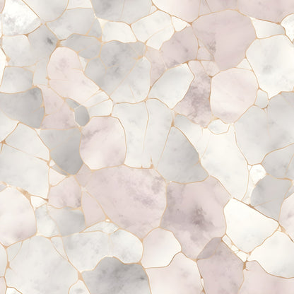 Violet Quartz Pattern 12 Minky Fabric