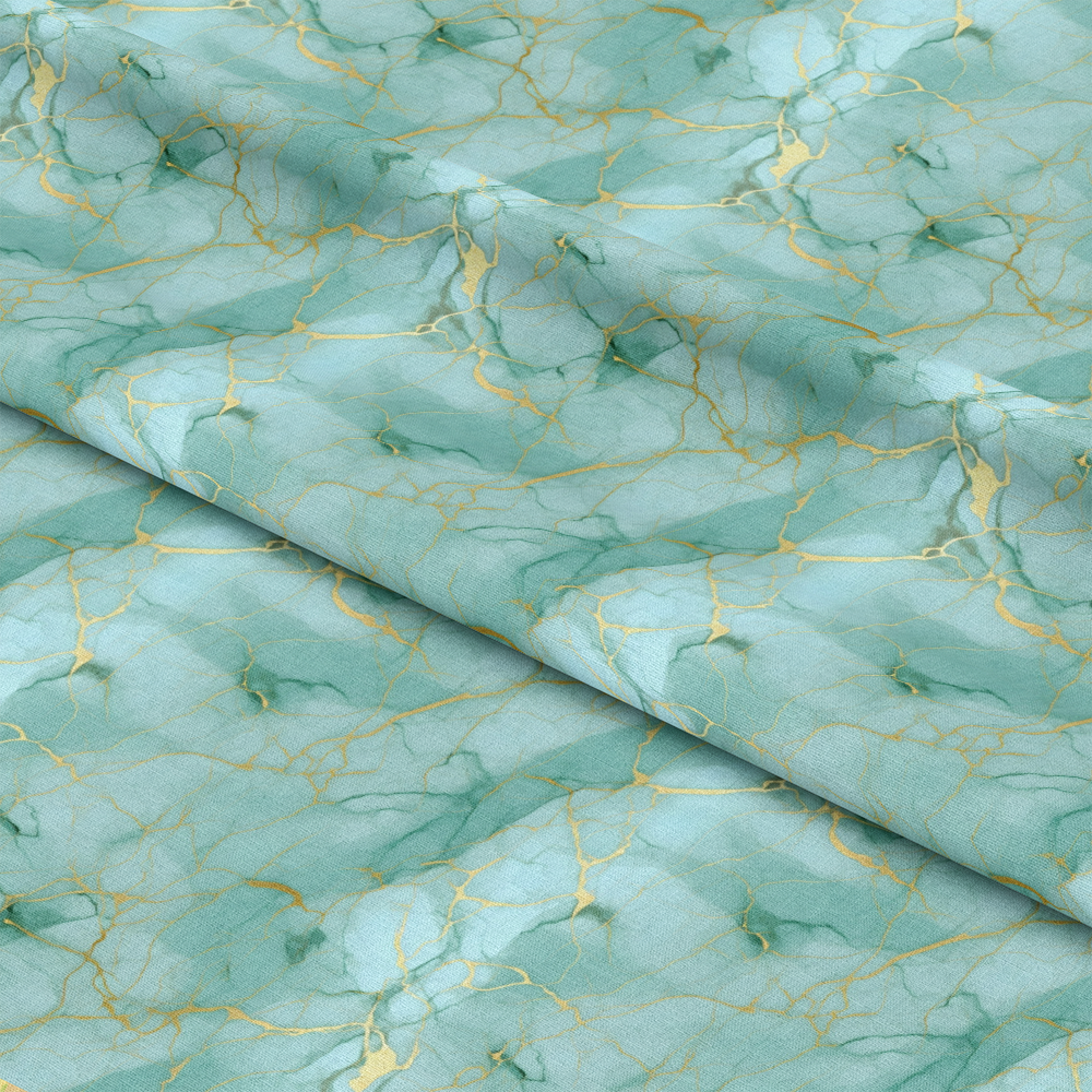 Cracked Marble Pattern 16 Quilting Cotton Fabric