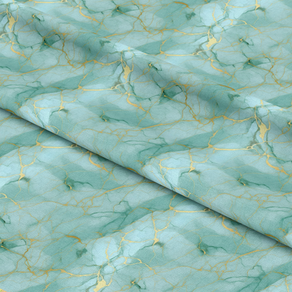 Cracked Marble Pattern 16 Quilting Cotton Fabric