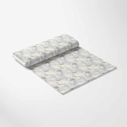 Cracked Marble Pattern 18 Quilting Cotton Fabric
