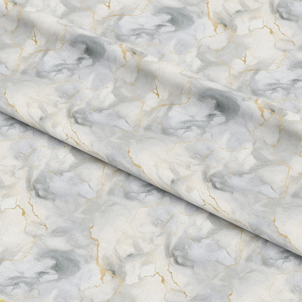 Cracked Marble Pattern 18 Quilting Cotton Fabric