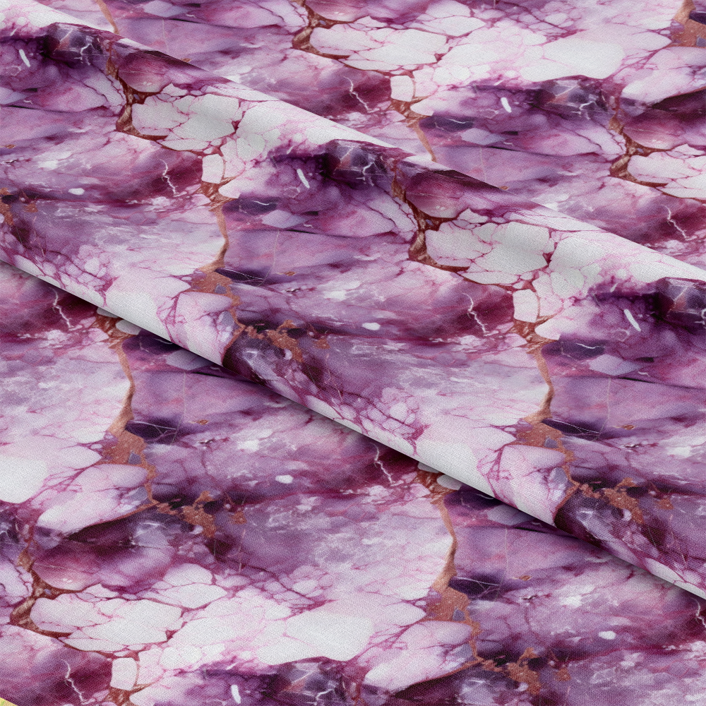 Cracked Marble Pattern 30 Quilting Cotton Fabric