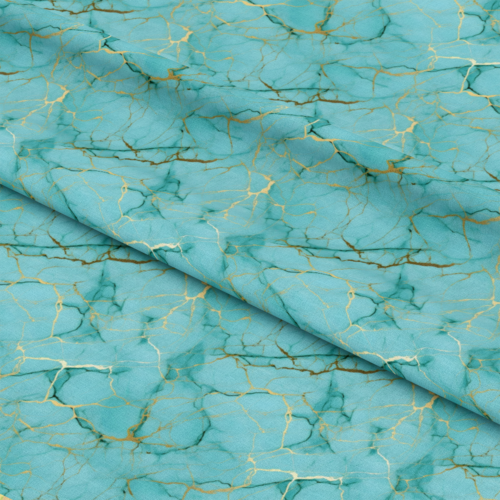Cracked Marble Pattern 32 Quilting Cotton Fabric