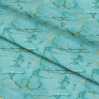 Cracked Marble Pattern 32 Quilting Cotton Fabric