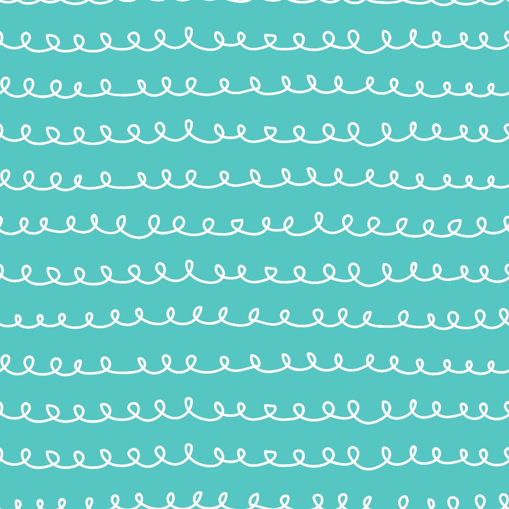 Cute Abstract Doodles Pattern 1 Quilting Cotton Fabric