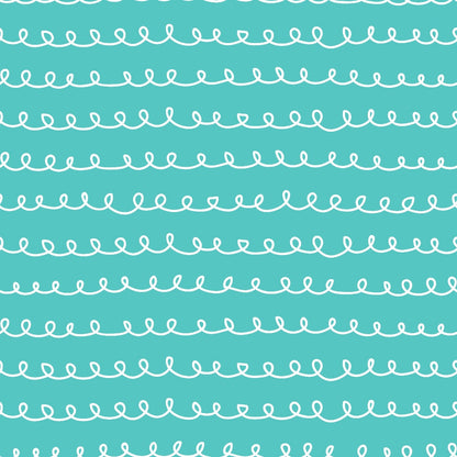 Cute Abstract Doodles Pattern 1 Quilting Cotton Fabric