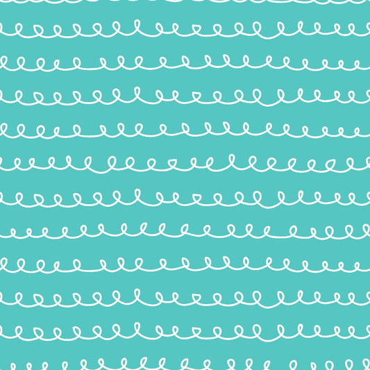 Cute Abstract Doodles Pattern 1 Quilting Cotton Fabric