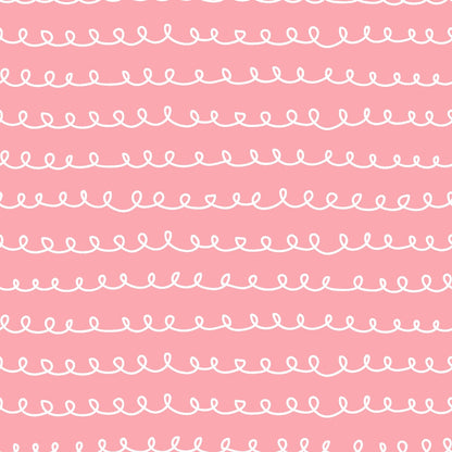 Cute Abstract Doodles Pattern 2 Quilting Cotton Fabric