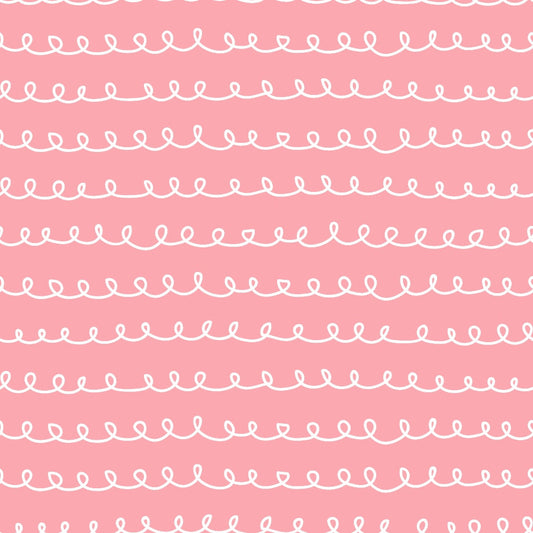 Cute Abstract Doodles Pattern 2 Quilting Cotton Fabric