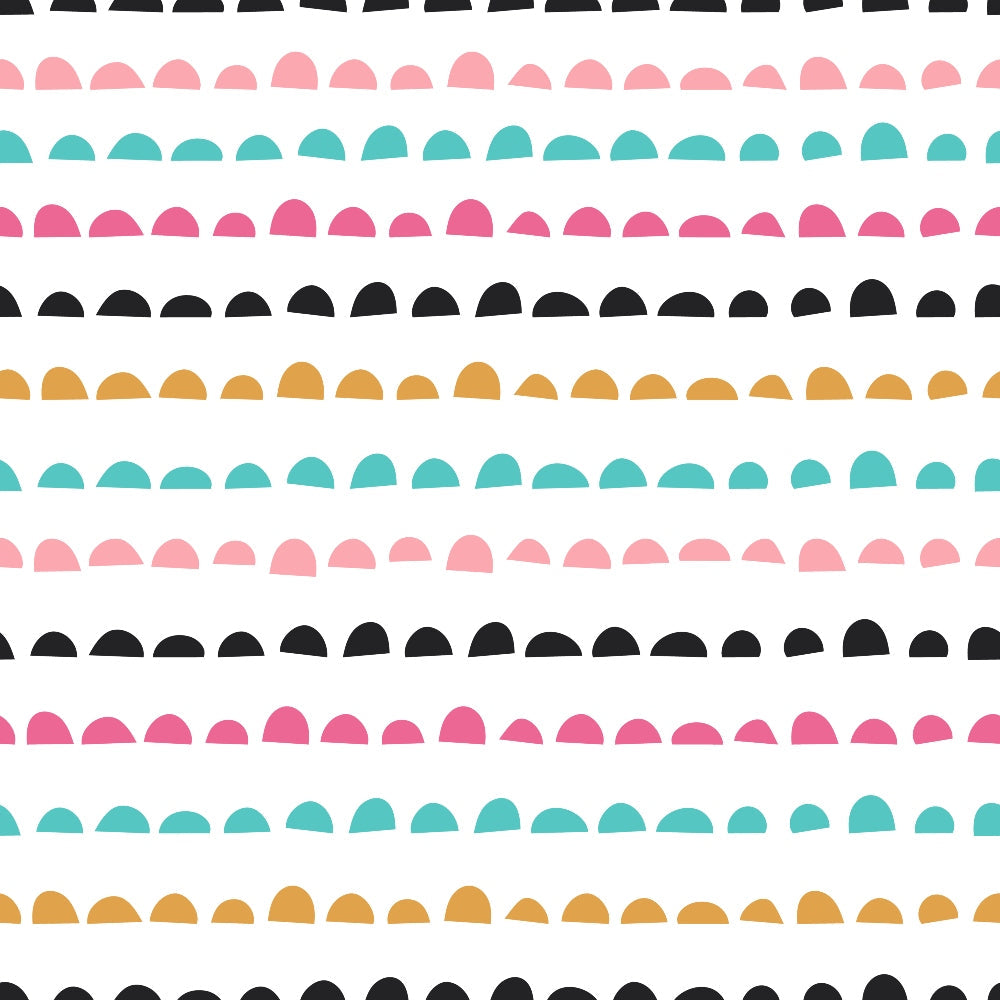 Memphis Confetti Pattern 5 Minky Fabric