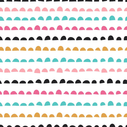Memphis Confetti Pattern 5 Minky Fabric