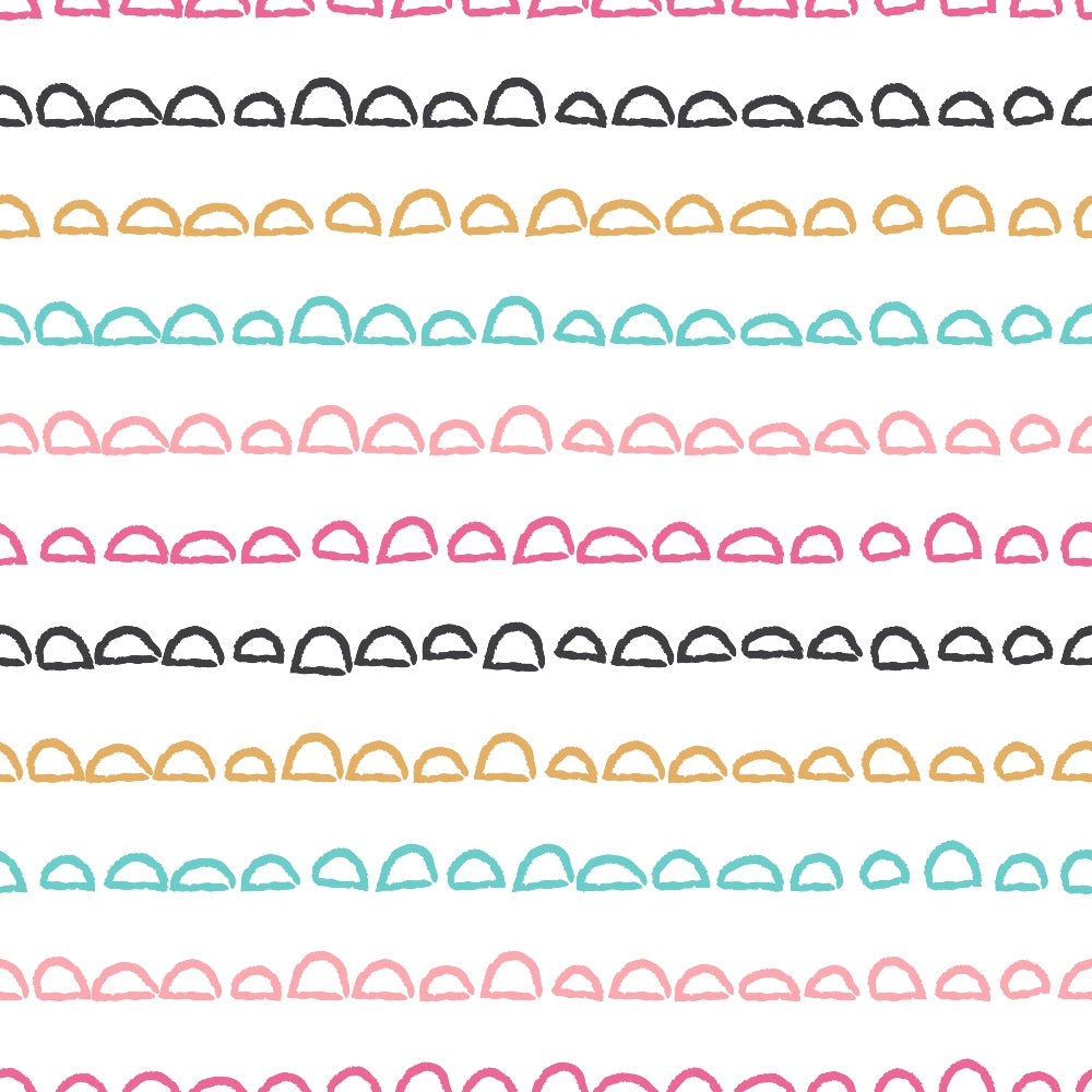 Memphis Confetti Pattern 7 Minky Fabric