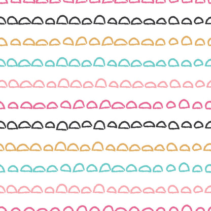 Memphis Confetti Pattern 7 Minky Fabric
