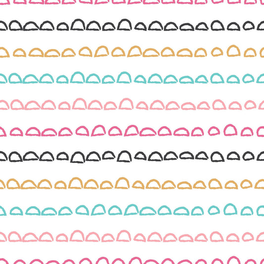 Memphis Confetti Pattern 7 Minky Fabric