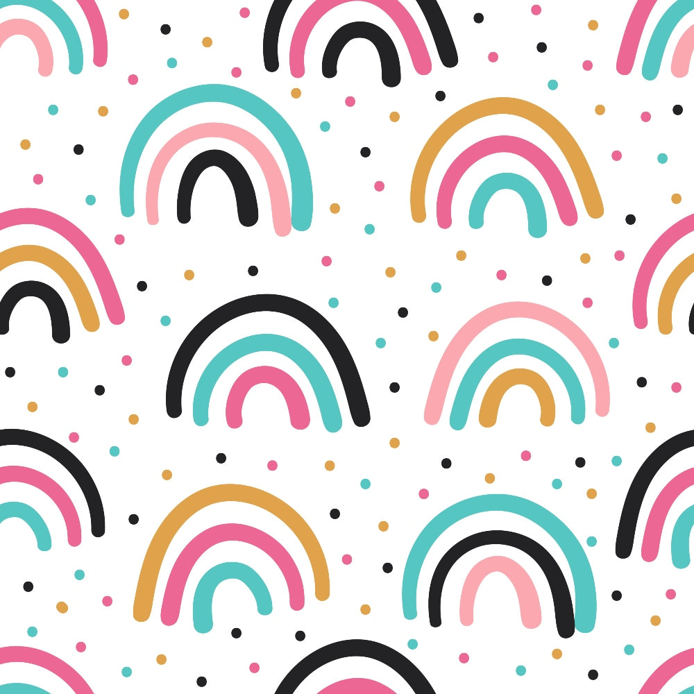 Memphis Confetti Pattern 8 Minky Fabric