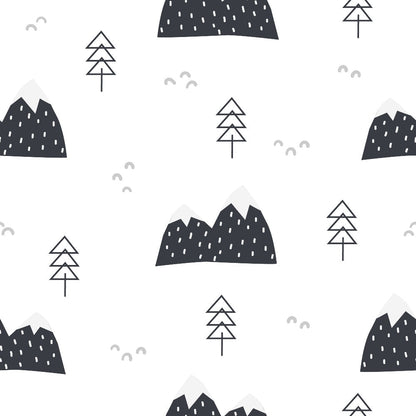 Peachy Rainbow Doodles Pattern 3 Minky Fabric