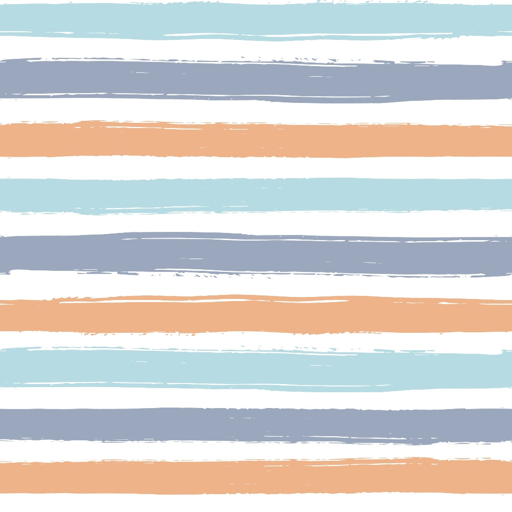 Peachy Rainbow Doodles Pattern 8 Minky Fabric