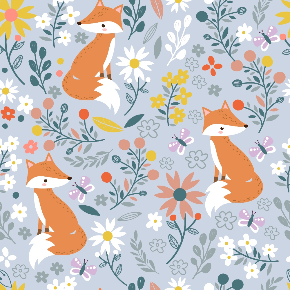 Daisy Den Pattern 1 Minky Fabric